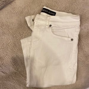 Express White Jeans